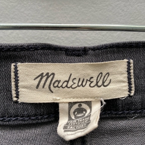 Madewell - Gray Mid-rise Stovepipe Jeans - Picture 5 of 10